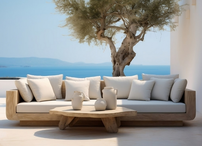 Sitzkissen für Sofas im Freien