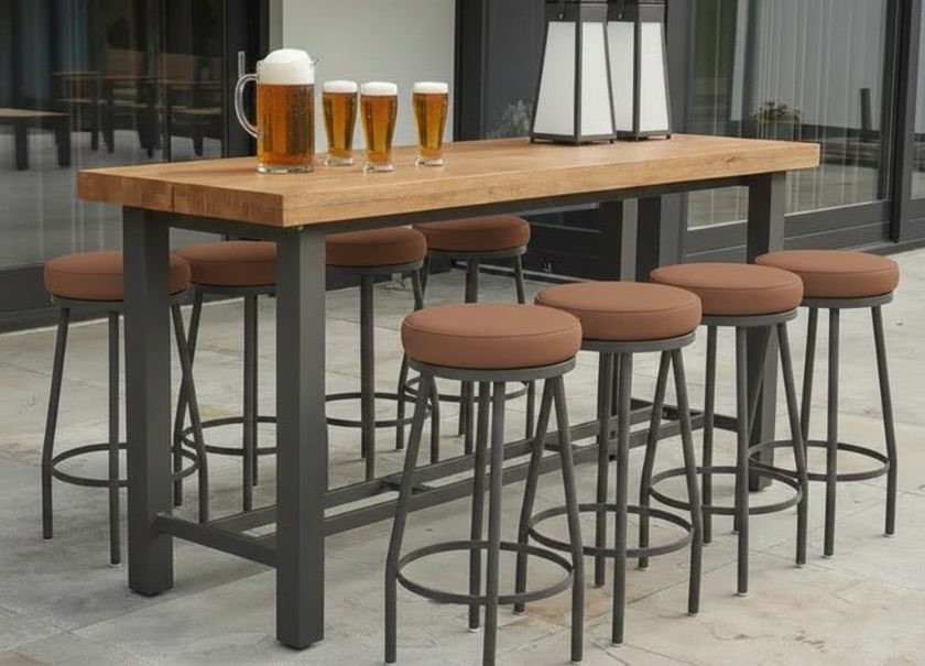 Cojín de asiento para sillas de cervecería