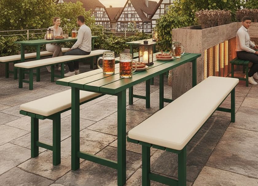 Bierzeltgarnitur Auflagen