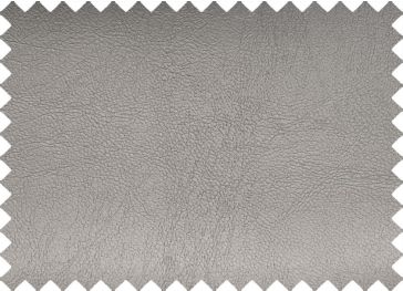 Kunstleder Nautik Uni Silber