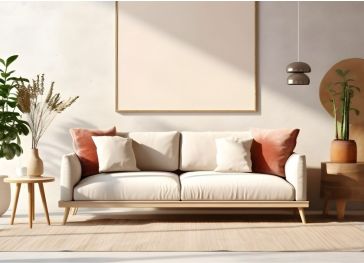 Quadratisches Sitzkissen