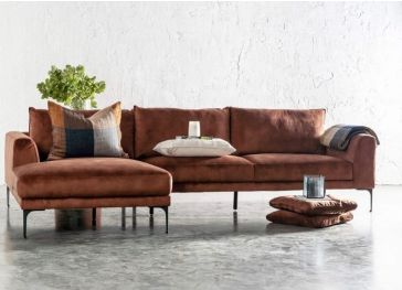 Linkes chaiselongue-kissen