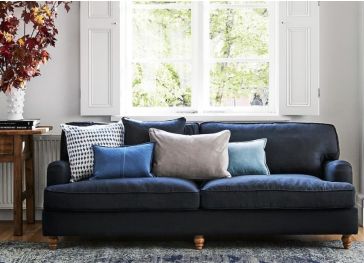 Rückenkissen mit rechter Spitze