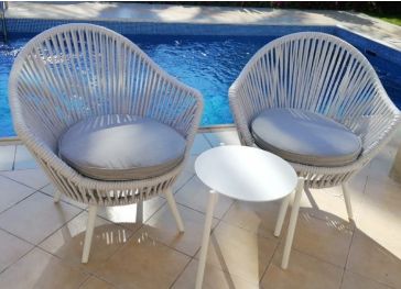 Außenkissen für runden Stuhl