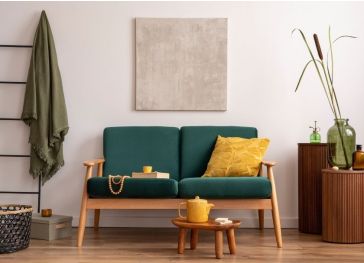 Quadratisches Rückenkissen für den Außenbereich