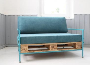 Rückenkissen aus paletten