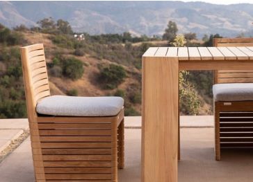 Außenkissen für quadratischen Stuhl