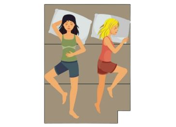 Faltbare Topper mit rechtwinkliger unterkante