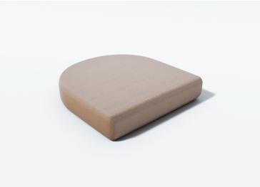 Außenkissen für halbrunden Stuhl