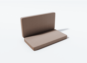 Außenkissen für rechteckige Klappbank