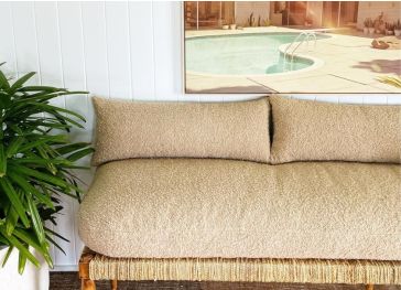 Gerade halbkreis Bankauflage