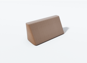 Keilförmiges Rückenkissen 