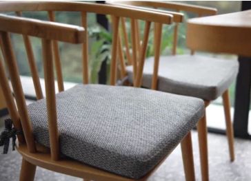 Umgekehrtes trapezförmiges Stuhlkissen