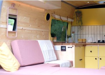 Rechteckiges Rückenkissen für Fahrzeuge