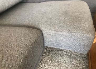 Flaches Keilkissen aus Schaumstoff