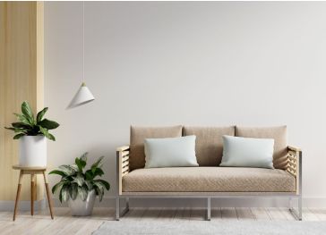 Quadratisches, weiches Rückenkisse