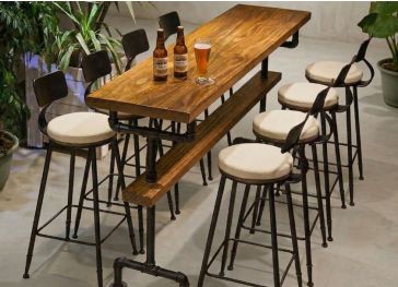 Rundes Sitzkissen für Biergartenstuhl