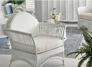 Außenkissen für halbkreisförmige Rückenlehne