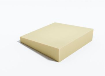 Flaches Keilkissen aus Schaumstoff
