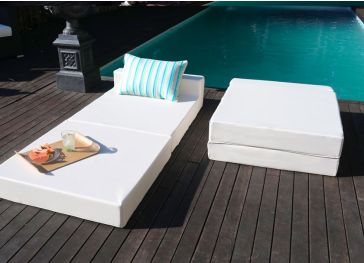 Faltbare Sonnenliegen