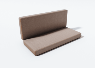 Faltbares Outdoor-Kissen für eine Schaukel