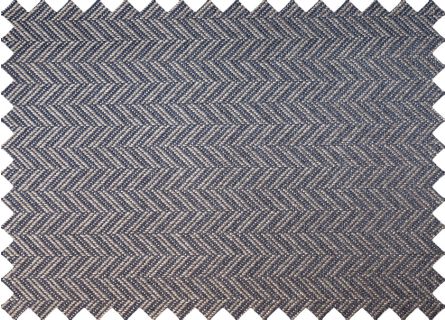 Polsterung Koordinaten Fischgrät Blau