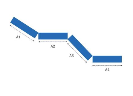 Rechteckige Klappmatratze Rechteckige Klappmatratze