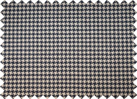 Polsterung Koordinaten Hahnentritt Blau